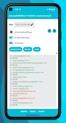 Скриншот 7 — personalDNSfilter