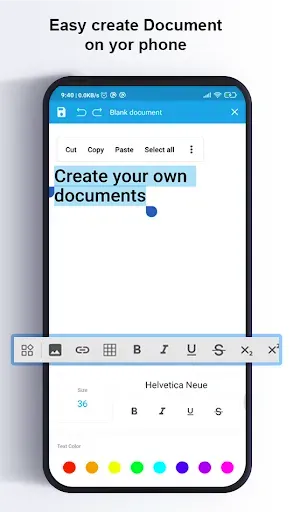 Скриншот 2 — Word Editor: Docx Editor