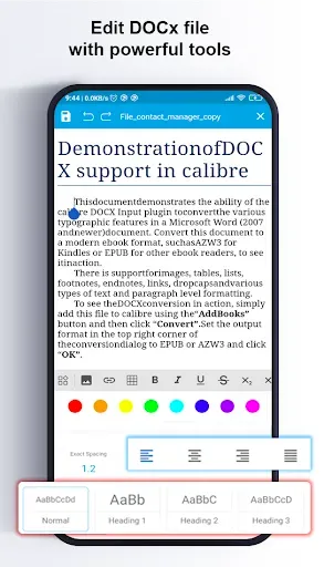 Скриншот 3 — Word Editor: Docx Editor