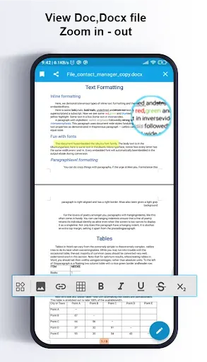 Скриншот 4 — Word Editor: Docx Editor