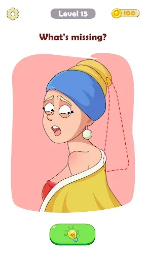 Скриншот 1 — Draw Funny Story: DOP Puzzle
