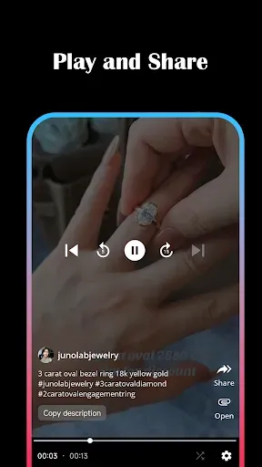 Скриншот 4 — GetTik - Download No Watermark