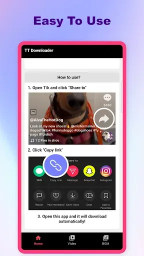 Скриншот 2 — TT Downloader - No Watermark
