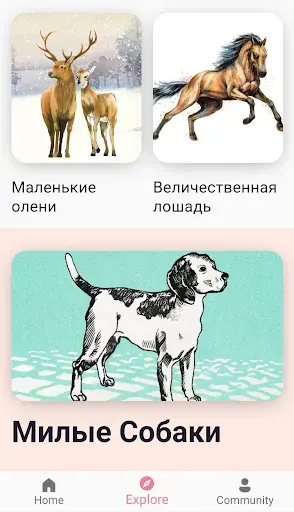 Скриншот 3 — Учитесь рисовать животных