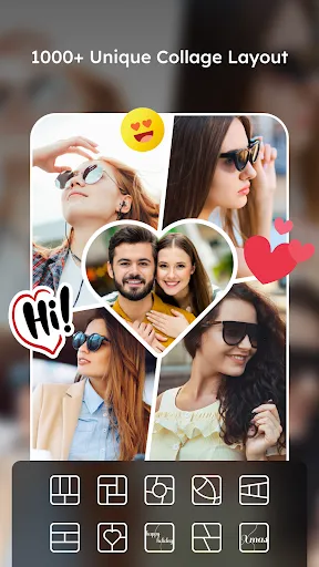 Скриншот 1 — Photo Collage Maker, Foto Grid