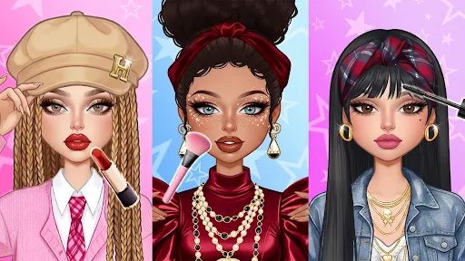 Скриншот 3 — Rebel Glam: Одевалки и Макияж