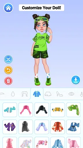 Скриншот 1 — YoYa: Doll Avatar Maker