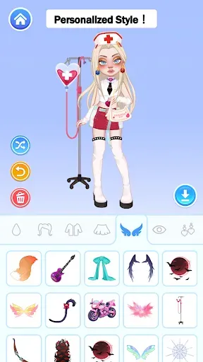 Скриншот 3 — YoYa: Doll Avatar Maker