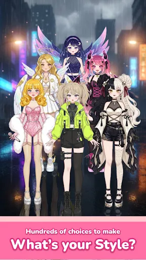 Скриншот 1 — Fashion Style: Anime Dress Up