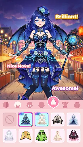 Скриншот 2 — Fashion Style: Anime Dress Up