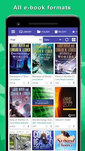 Скриншот 1 — eBook Reader: all in one