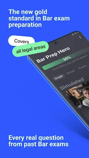 Скриншот 1 — Bar Prep Hero: Bar Exam & MBE