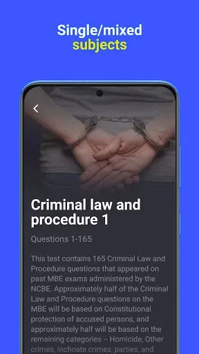 Скриншот 3 — Bar Prep Hero: Bar Exam & MBE