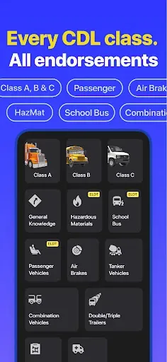 Скриншот 3 — CDL Prep & Practice Test Genie