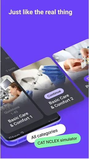 Скриншот 2 — NCLEX Prep Exam Genie