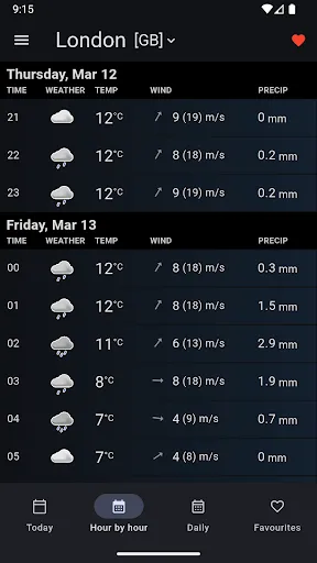 Скриншот 2 — Sol: Weather app