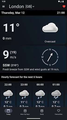 Скриншот 6 — Sol: Weather app