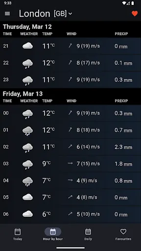 Скриншот 7 — Sol: Weather app