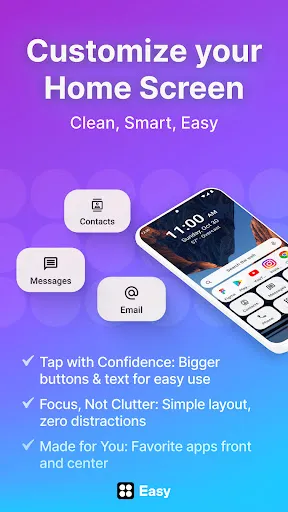 Скриншот 1 — Easy Homescreen