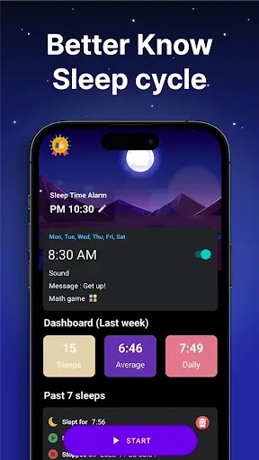 Скриншот 3 — Sleep Tracker - Sleep Cycle