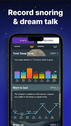 Скриншот 4 — Sleep Tracker - Sleep Cycle