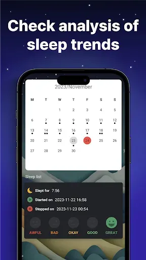 Скриншот 5 — Sleep Tracker - Sleep Cycle