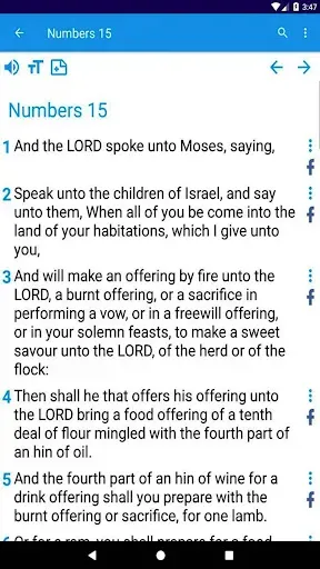 Скриншот 6 — Easy to read KJV Bible