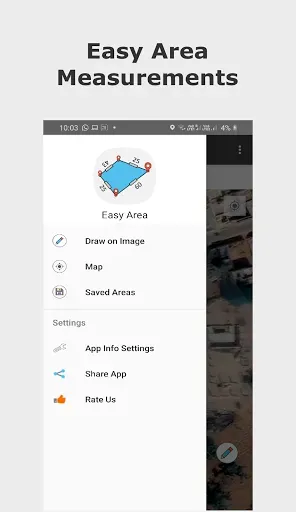 Скриншот 1 — Easy Area : Land Area Measure