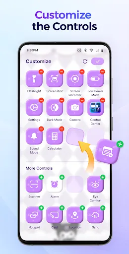 Скриншот 2 — Control Center - Stable & Easy