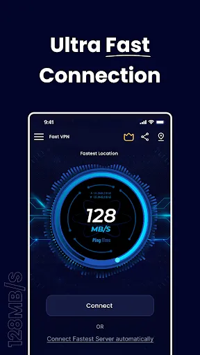 Скриншот 1 — Fast VPN Russia - Ultra Speed