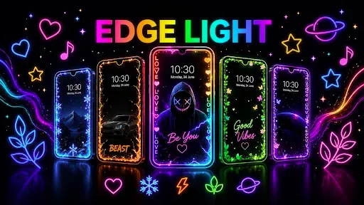 Скриншот 1 — Edge Light: LED Border & Glow