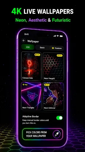 Скриншот 4 — Edge Light: LED Border & Glow