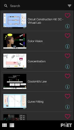 Скриншот 1 — PhET Simulations