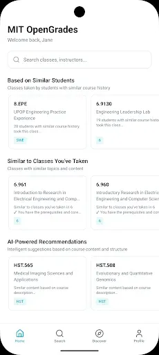 Скриншот 1 — MIT OpenGrades