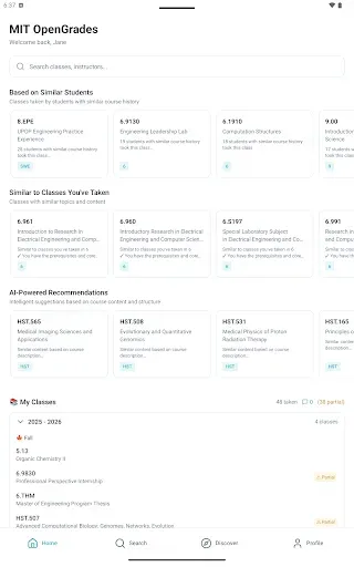 Скриншот 8 — MIT OpenGrades