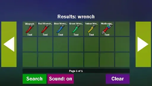 Скриншот 2 — Terraria Recipes & Items Guide