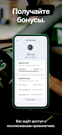 Скриншот 6 — Bolt Driver: Работа за рулем