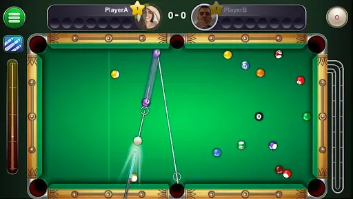 Скриншот 2 — 8 Ball Live - Billiards Games