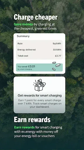 Скриншот 1 — ev.energy: Smart EV Charging