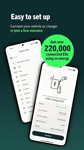 Скриншот 2 — ev.energy: Smart EV Charging