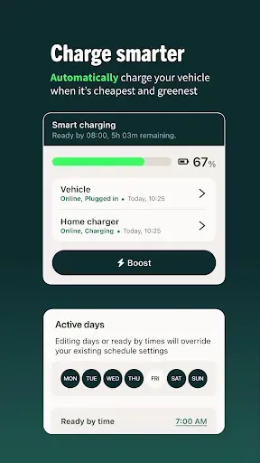 Скриншот 4 — ev.energy: Smart EV Charging