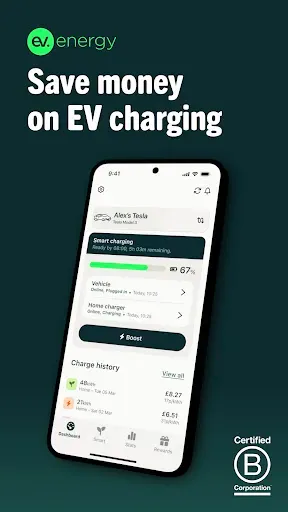 Скриншот 5 — ev.energy: Smart EV Charging