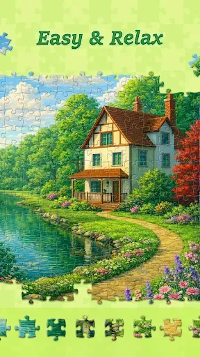 Скриншот 1 — Jigsaw Puzzles & Story