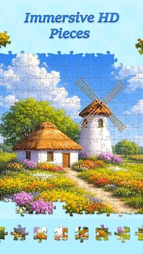 Скриншот 4 — Jigsaw Puzzles & Story