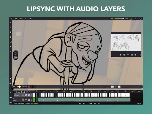 Скриншот 2 — Callipeg: 2D Animation App