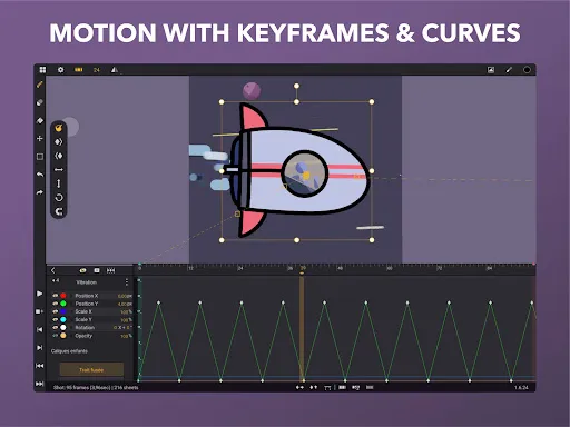 Скриншот 6 — Callipeg: 2D Animation App