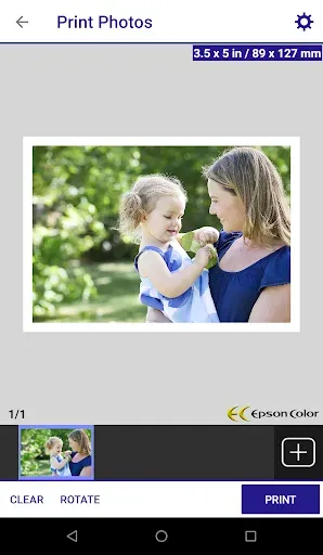 Скриншот 2 — Epson iPrint