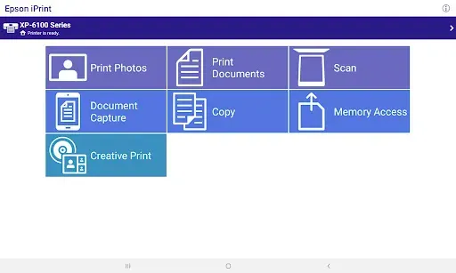 Скриншот 5 — Epson iPrint