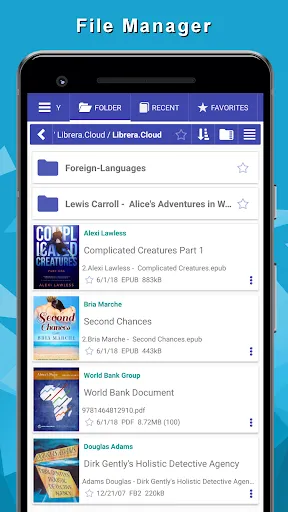 Скриншот 2 — EPUB Reader для всех книг