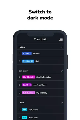 Скриншот 6 — Time Until - Countdown timers